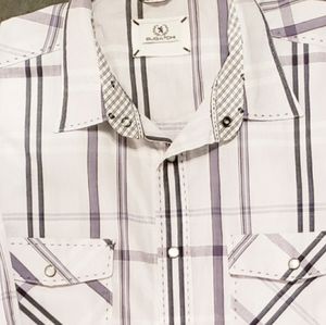 Men's Bugatchi Western XL Shirt